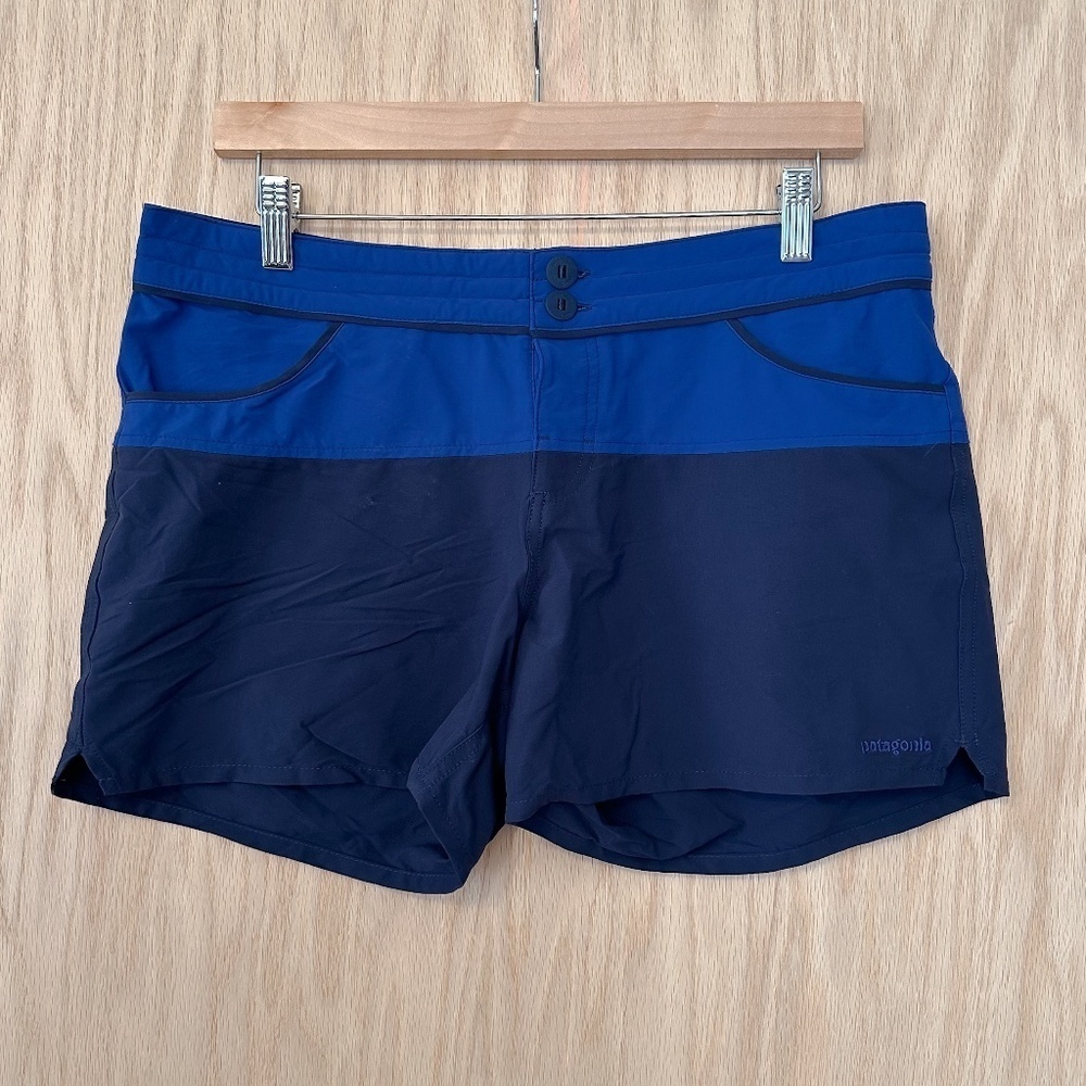 Patagonia Colorblock Stretch Wavefarer Shorts